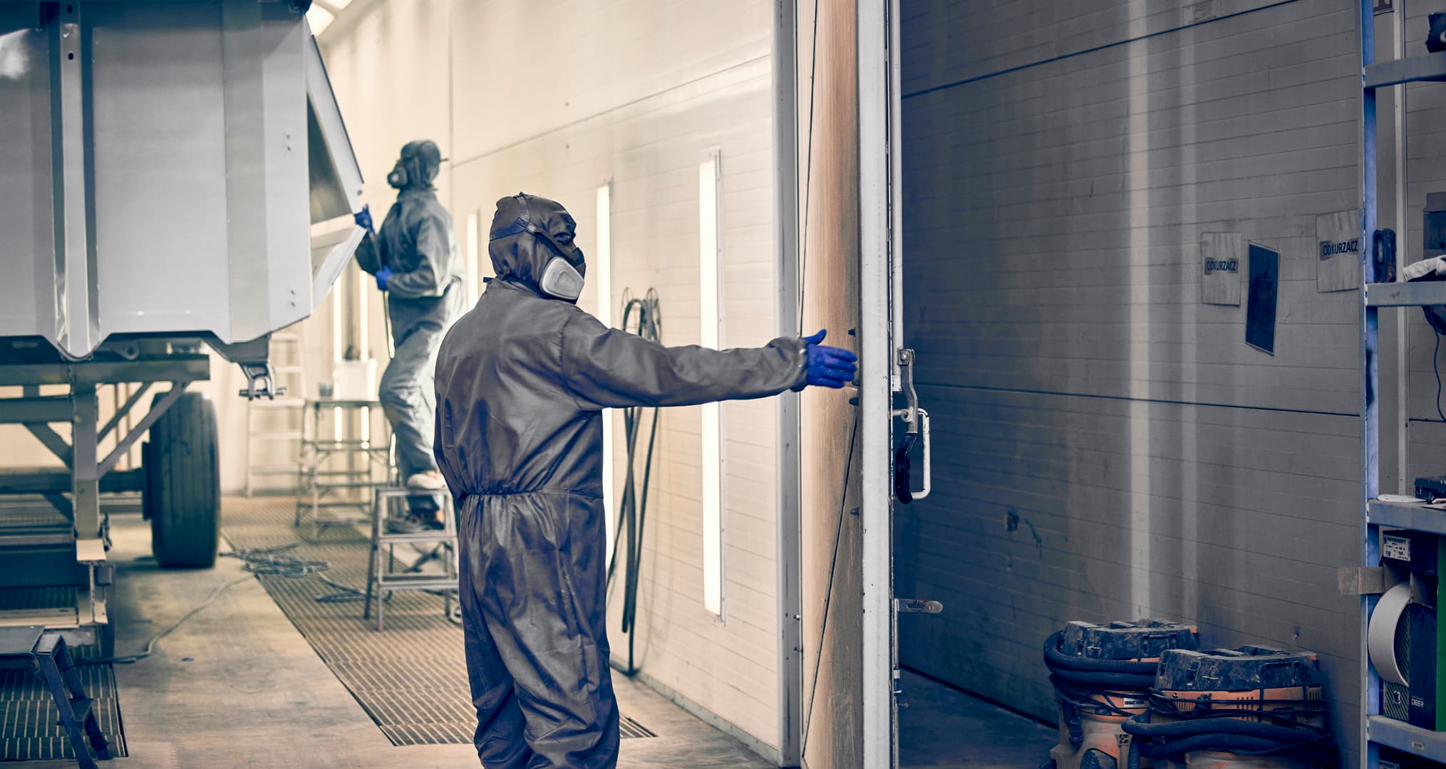 Sörling paint and production area